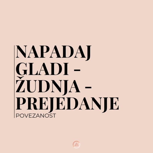 Žudnja za hranom može dovesti do prejedanja.
Napadaj gladi može dovesti do prejedanja.
Prejedanje može dovesti do umora, manjka koncentracije, debljanja, akni itd.
Ponekad se žudnja za hranom i glad preklapaju pa dodatno utječu na prejedanje.

Znaš li:
• kako spriječiti napadaj gladi? 
• kako reagirati na napadaj gladi?
• kako reagirati na žudnju?
• da žudnja za hranom u PMS-u ima posebnu ulogu?
• kako svjesno jesti čak i u napadaju gladi i žudnji za hranom

Sve to i mnogo više saznaj u webinaru PMS i žudnja za hranom!

Dobivaš i šalabahter koji ćeš moći koristiti svaki dan i tako primijenjivati naučeno. 🤓

📆 Datum: četvrtak 04.04.2024.
🕕 Vrijeme: 19:00 - 20:30 h
💰 Cijena: 45€
📍 Lokacija: Zoom (link šaljemo na mail)
➡️ Prijavi se u opisu profila

Tko su predavačice?
Anđela Đinđić je doktorica znanosti psihologije koja se bavi psihologijom prehrane. Svojim nježnim, a stručnim pristupom vodi svoje klijentice na put prema pomirbi odnosa s hranom. Na webinaru će pričati o svjesnom jedenju, emocijama, psihološkim i socijalnim stranama žudnje za hranom.

Lucija Tešija je farmaceutkinja i edukantica nutricionizma koja se bavi temama ženskog hormonalnog zdravlja. Na webinaru će objasniti kako menstrualni ciklus utječe na žudnju za hranom te će dati konkretne prehrambene smjernice kako se nositi sa žudnjom za hranu.

Više info u DM ili na mail lucijatesija1@gmail.com